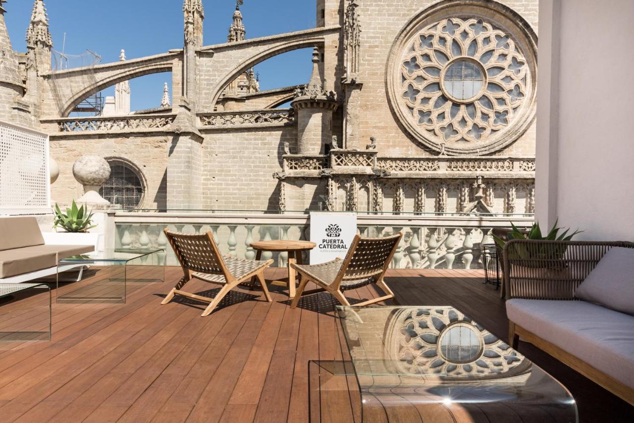Puerta Catedral Suites Sevilla Kültér fotó