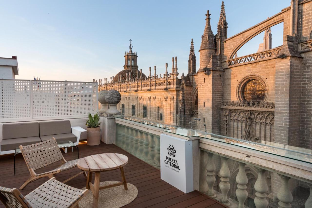Puerta Catedral Suites Sevilla Kültér fotó